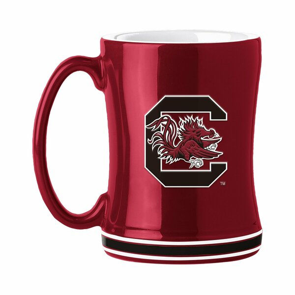 Logo Brands South Carolina 14oz Relief Mug 208-C14RM